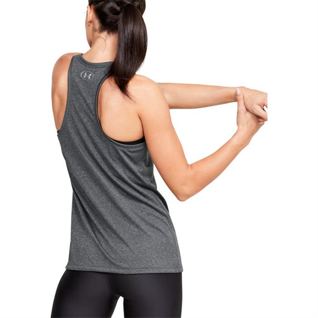 Women Tech Solid Tank Top